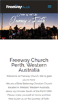 Mobile Screenshot of freewaychurch.com.au